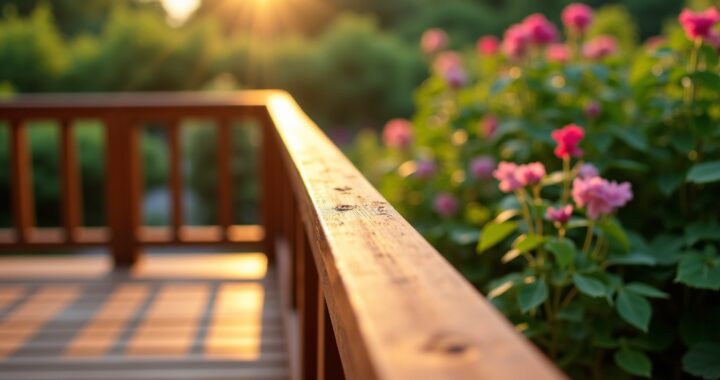 Les meilleures astuces pour préserver et entretenir votre garde-corps en bois extérieur