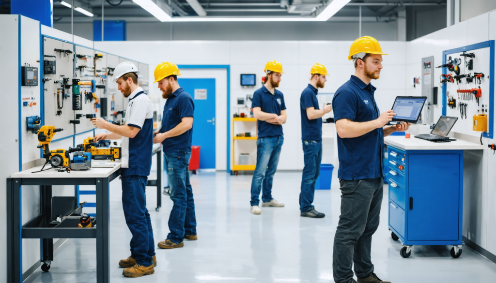rejoignez l'académie du bricolage et bénéficiez de formations cpf pour devenir un agent de maintenance qualifié. boostez votre carrière avec des compétences reconnues et adaptées au marché.