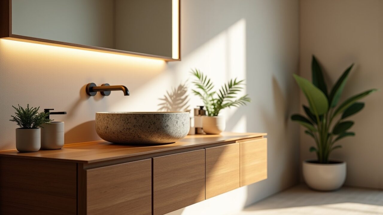 Installer une vasque en pierre dans une salle de bain sans fenêtre : comment éviter les risques de moisissures ?