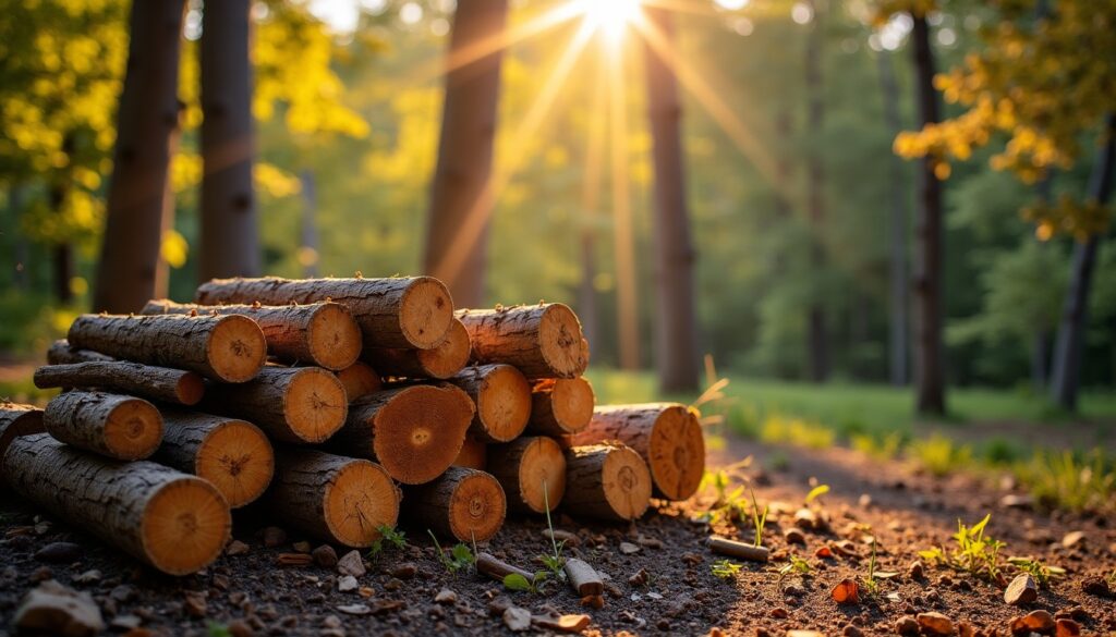 L’acacia pour le bois de chauffage : tout ce qu’il faut connaître avant votre achat