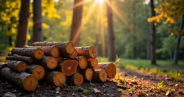 L’acacia pour le bois de chauffage : tout ce qu’il faut connaître avant votre achat