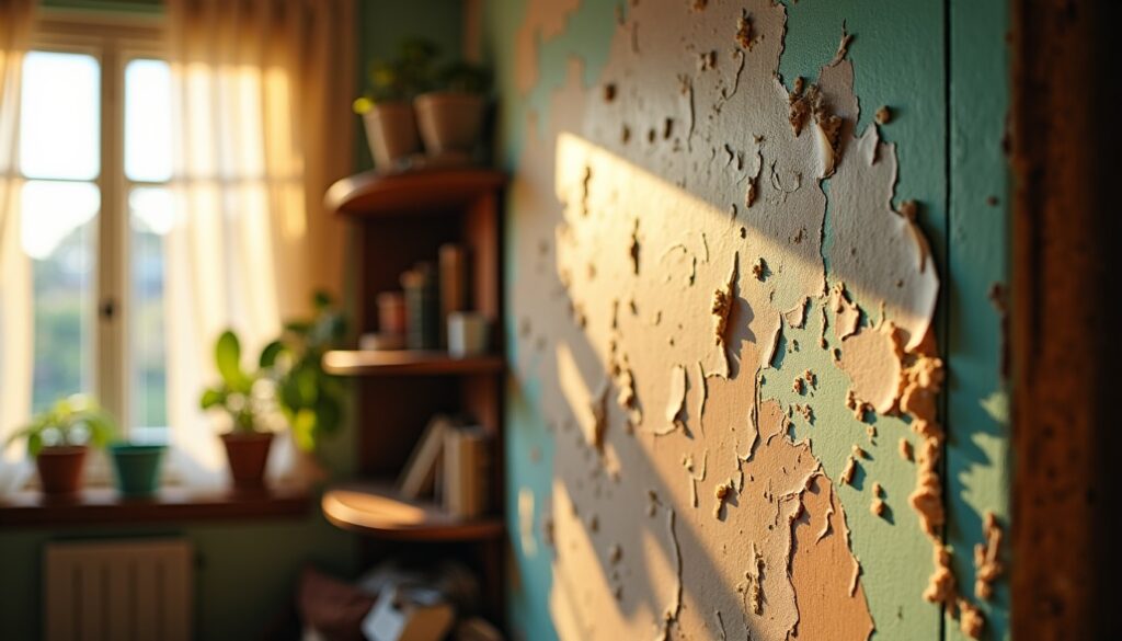 Peinture qui cloque après 10 ans : causes expliquées et solutions efficaces pour y remédier