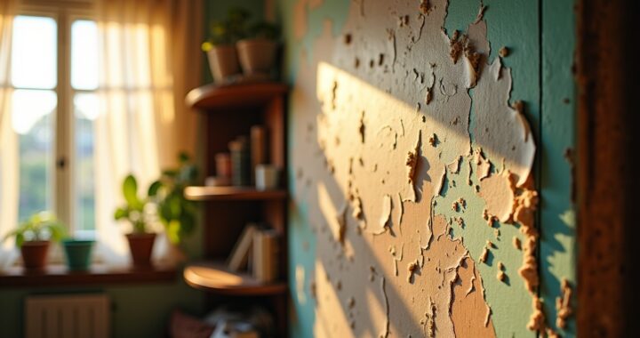 Peinture qui cloque après 10 ans : causes expliquées et solutions efficaces pour y remédier