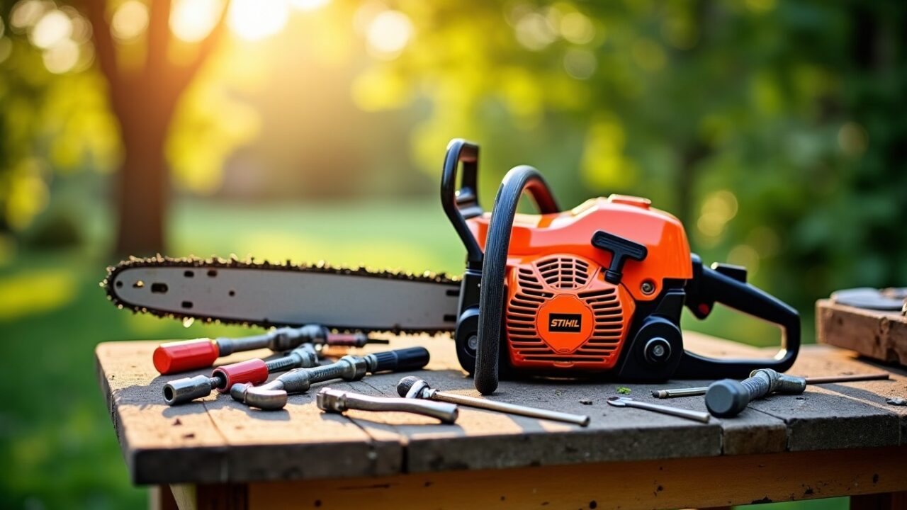 Tronçonneuse STIHL en panne de démarrage : le guide complet pour la dépanner