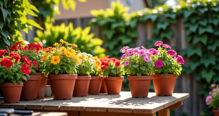 Sublimez votre terrasse avec des pots de fleurs : astuces déco incontournables
