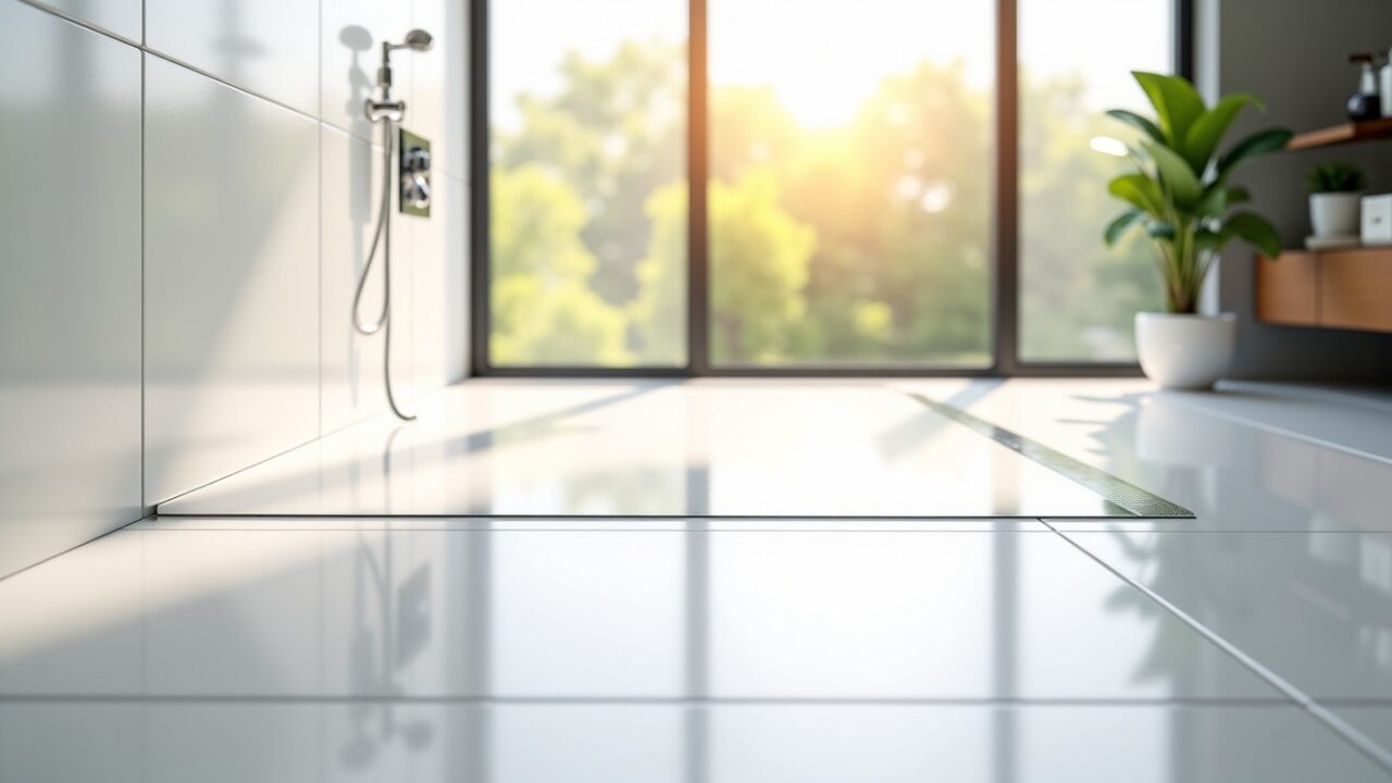 Comment éliminer l&rsquo;espace entre le receveur de douche et le sol : astuces et solutions efficaces