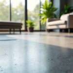 Sol en béton ciré appliqué avec colle à carrelage : un avis sincère sur cette méthode innovante