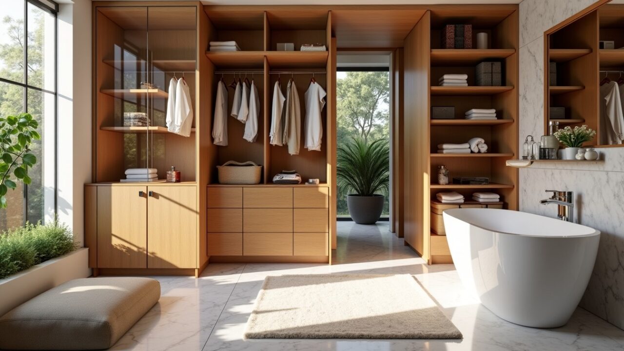 Intégrer un dressing dans votre salle de bain : les clés pour réussir votre projet
