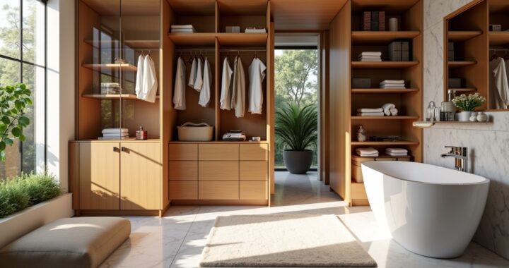 Intégrer un dressing dans votre salle de bain : les clés pour réussir votre projet
