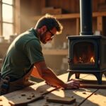 Construire un socle pour poêle à bois : guide complet des techniques, matériaux adaptés et réglementations essentielles