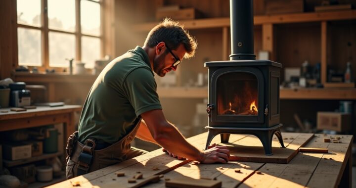 Construire un socle pour poêle à bois : guide complet des techniques, matériaux adaptés et réglementations essentielles