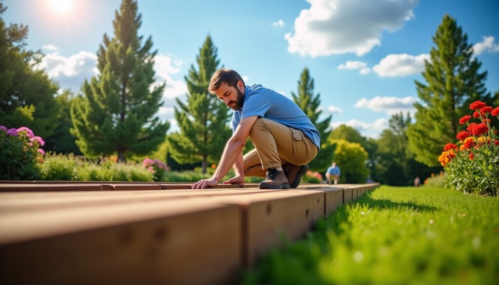 Guide complet pour la pose de traverses paysagères : méthodes adaptées et astuces selon l'utilisation