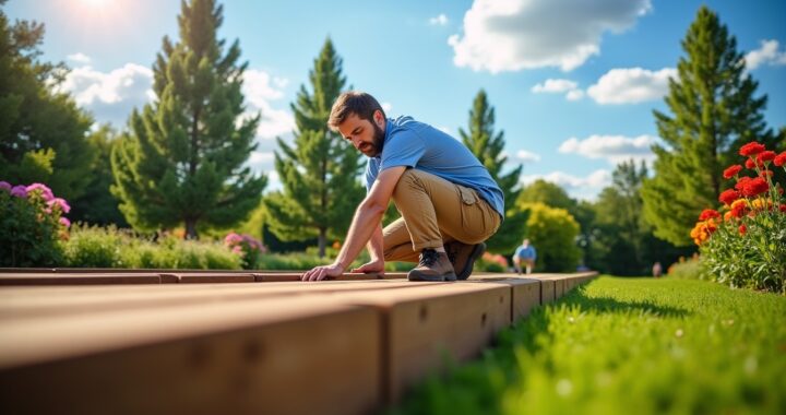 Guide complet pour la pose de traverses paysagères : méthodes adaptées et astuces selon l&rsquo;utilisation