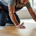 Maîtriser la pose du carrelage imitation parquet : orientation, calepinage, chevrons, joints et application murale
