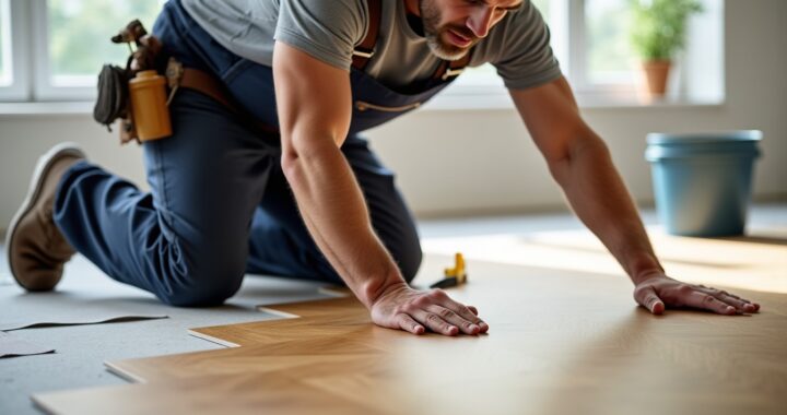 Maîtriser la pose du carrelage imitation parquet : orientation, calepinage, chevrons, joints et application murale