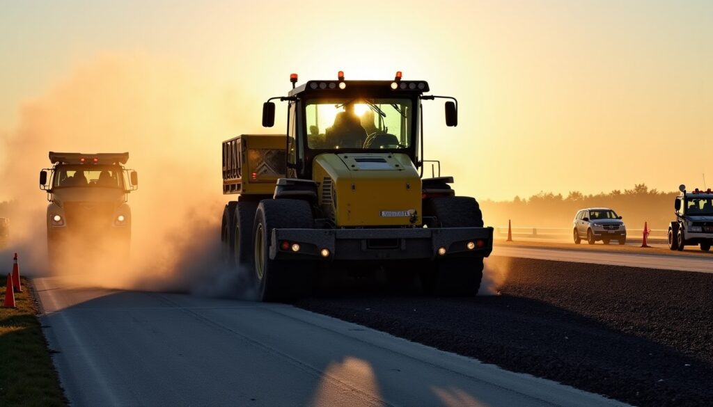 Rabotage de route : méthodes, coûts et applications du fraisage de l’enrobé
