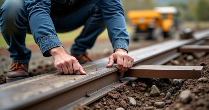 Installation des traverses en bois sur sol : techniques, matériaux recommandés et profondeurs idéales