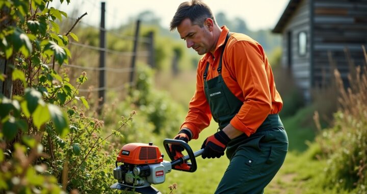 FS 55 de STIHL : un choix judicieux pour votre débroussaillage ?