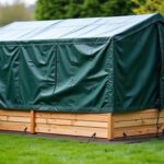 Comment protéger votre abri de jardin avec une bâche pour éviter le ruissellement