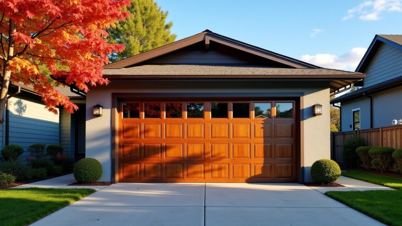Porte de garage en bois : un choix toujours d’actualité ?