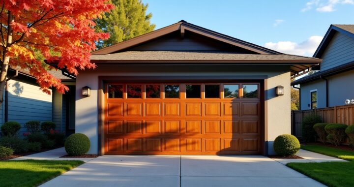 Porte de garage en bois : un choix toujours d’actualité ?