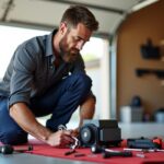 Installer un moteur sur une porte de garage avec batterie rechargeable : guide pratique et conseils