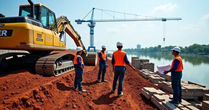 Début du chantier Serena Riverside à Lái Thiêu : un projet ambitieux de 1 175 milliards de VND