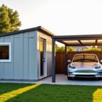 Abri de jardin et carport : des structures semblables aux fonctions clairement différenciées