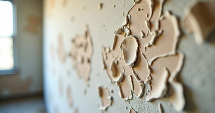 Peinture cloquée après un an : comprendre les causes et découvrir les solutions efficaces