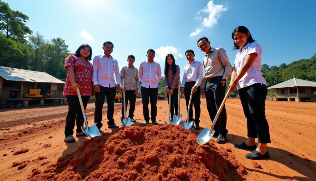Khammouane : lancement des travaux pour un lycée dédié aux minorités ethniques