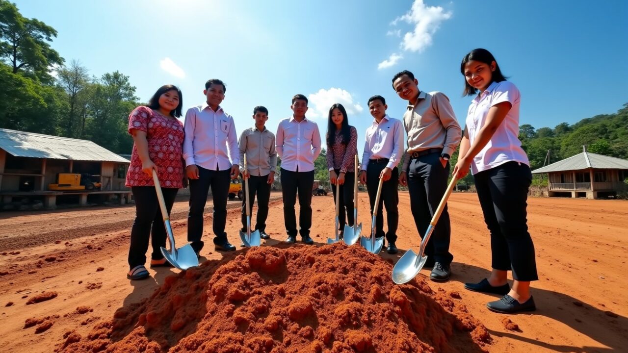 Khammouane : lancement des travaux pour un lycée dédié aux minorités ethniques