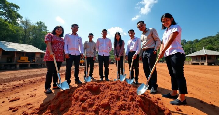 Khammouane : lancement des travaux pour un lycée dédié aux minorités ethniques