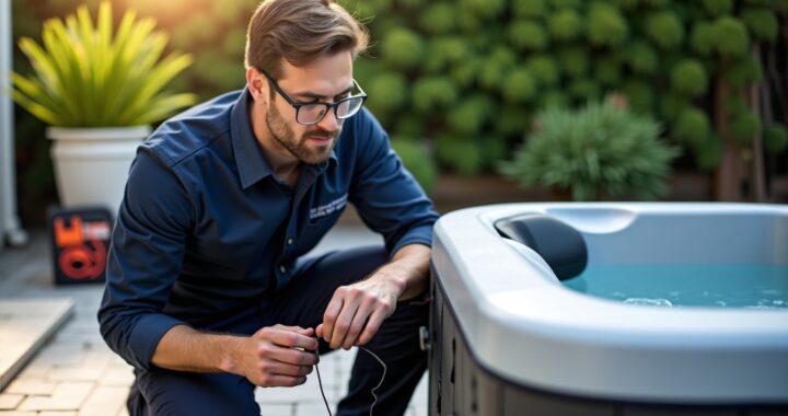 Installation d’un spa portable : quand faire appel à un électricien ?