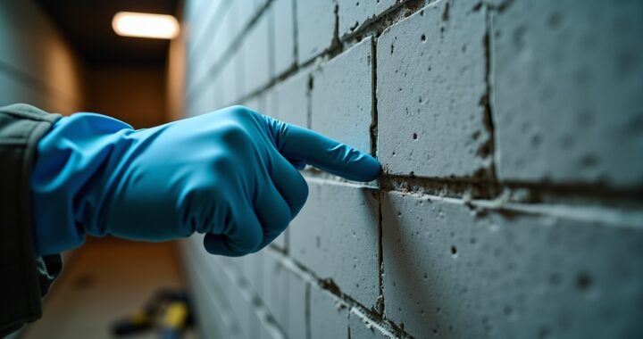 Plaques en fibrociment sur un mur : détecter l’amiante et les précautions avant rénovation
