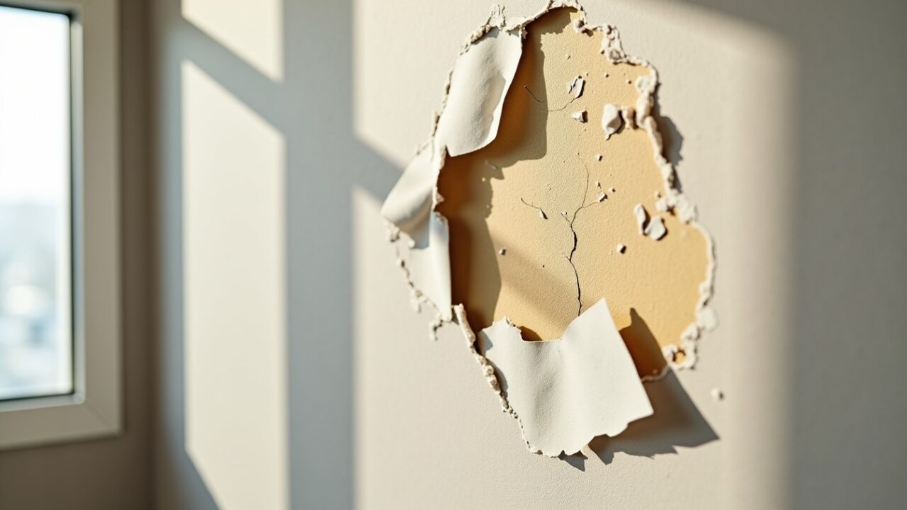 Toile peinte qui se décolle après rénovation : cause liée au support fragile ou à l&rsquo;humidité ?