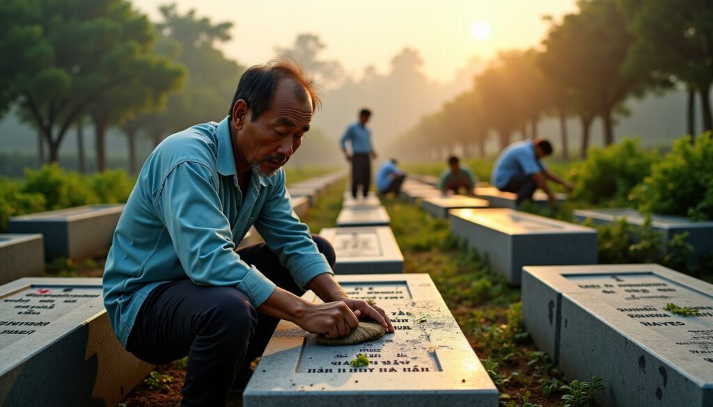 Campagne des 500 jours et nuits au Vietnam : défis et enjeux de la restauration des cimetières de martyrs