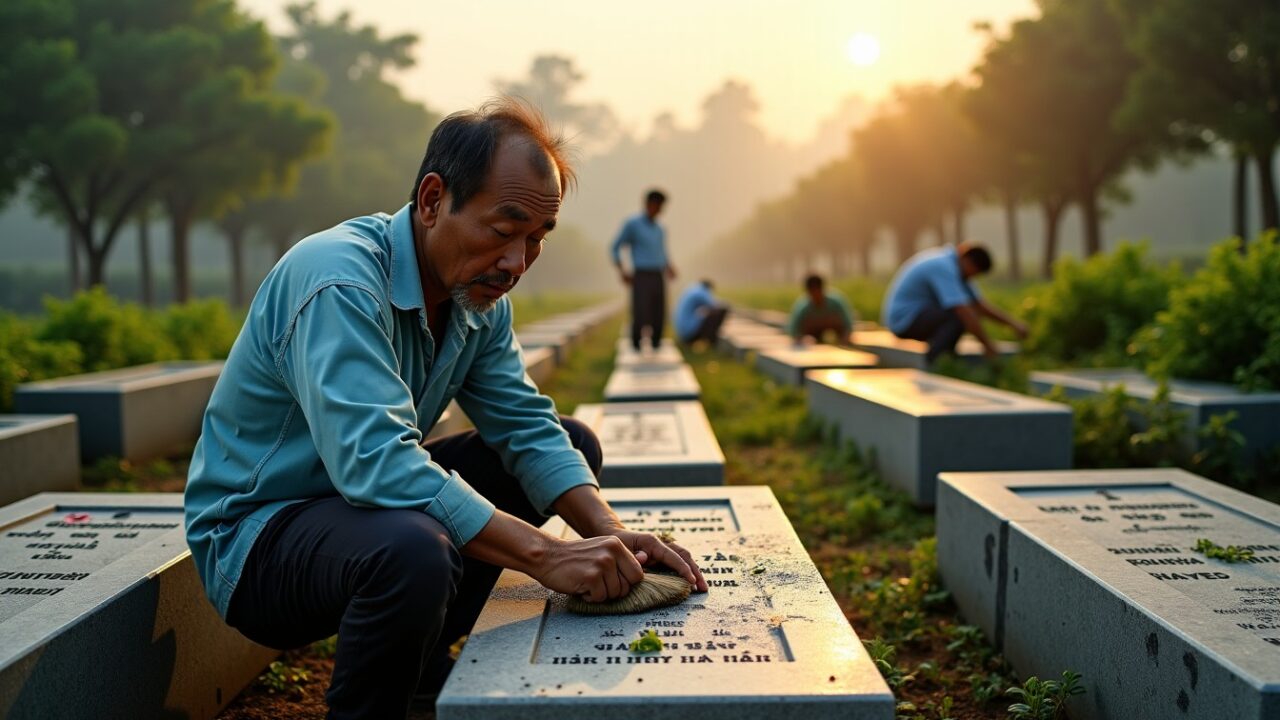 Campagne des 500 jours et nuits au Vietnam : défis et enjeux de la restauration des cimetières de martyrs