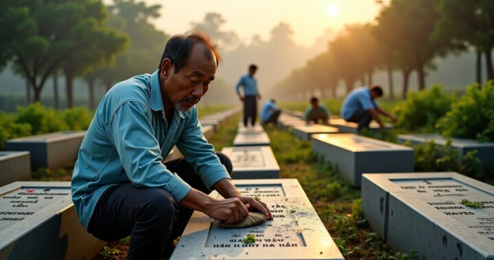Campagne des 500 jours et nuits au Vietnam : défis et enjeux de la restauration des cimetières de martyrs