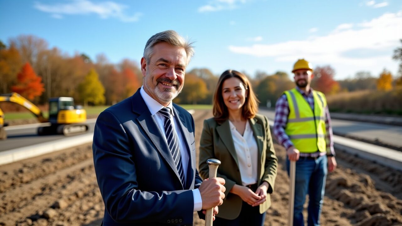 Aubiet : lancement des travaux pour la crèche de 262 m² portée par la 3CAG depuis fin septembre