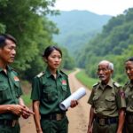 Route Giăng Màn : les gardes-frontières de Hà Tĩnh initient un projet clé pour ouvrir les villages Chứt isolés