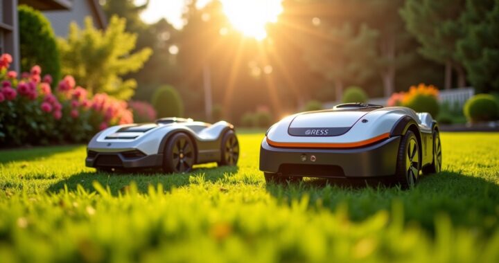 Robot tondeuse Kress vs Husqvarna : quel choix s'impose pour votre jardin ?