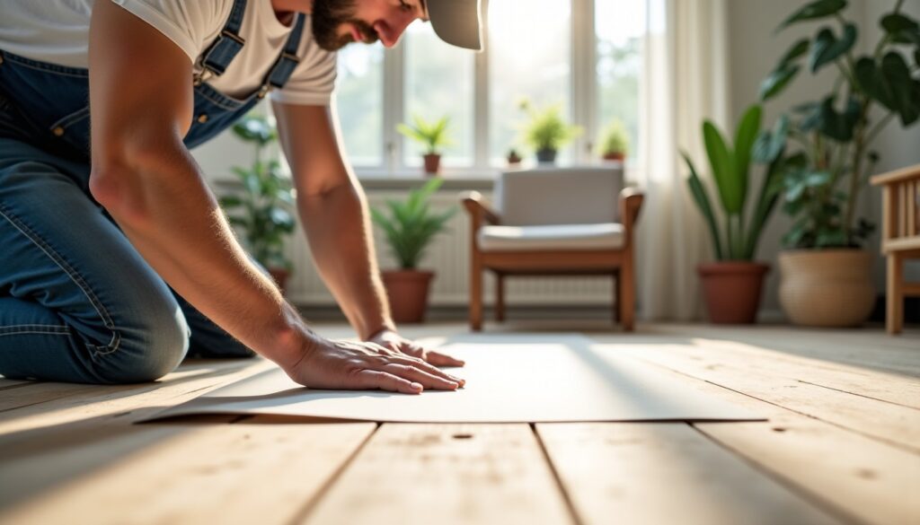 Sous-couche pour parquet : comment corriger un sol irrégulier sans erreurs