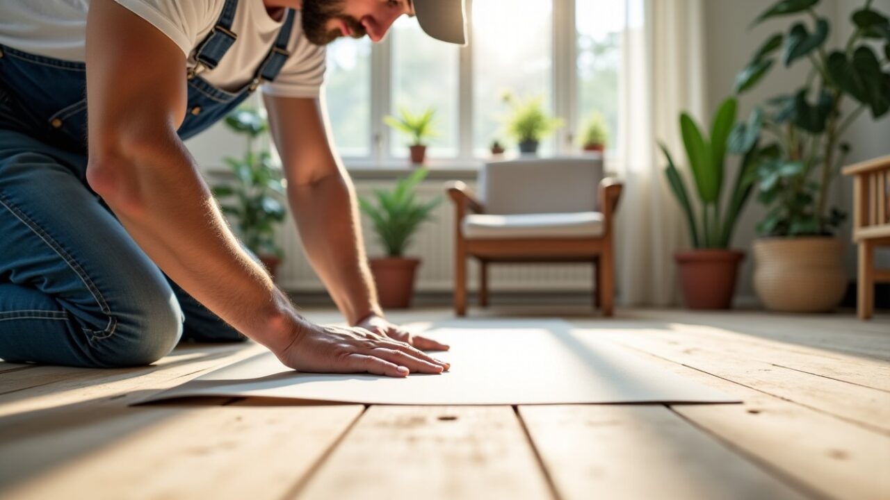 Sous-couche pour parquet : comment corriger un sol irrégulier sans erreurs