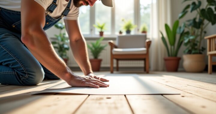 Sous-couche pour parquet : comment corriger un sol irrégulier sans erreurs